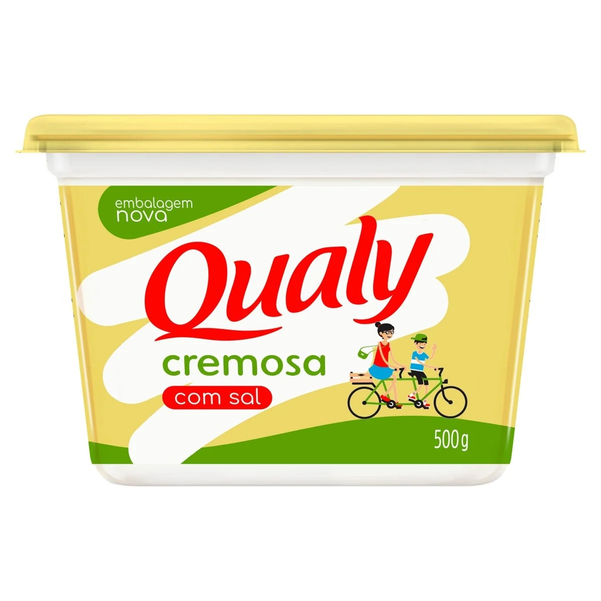 Margarina cremosa com sal pote 500g