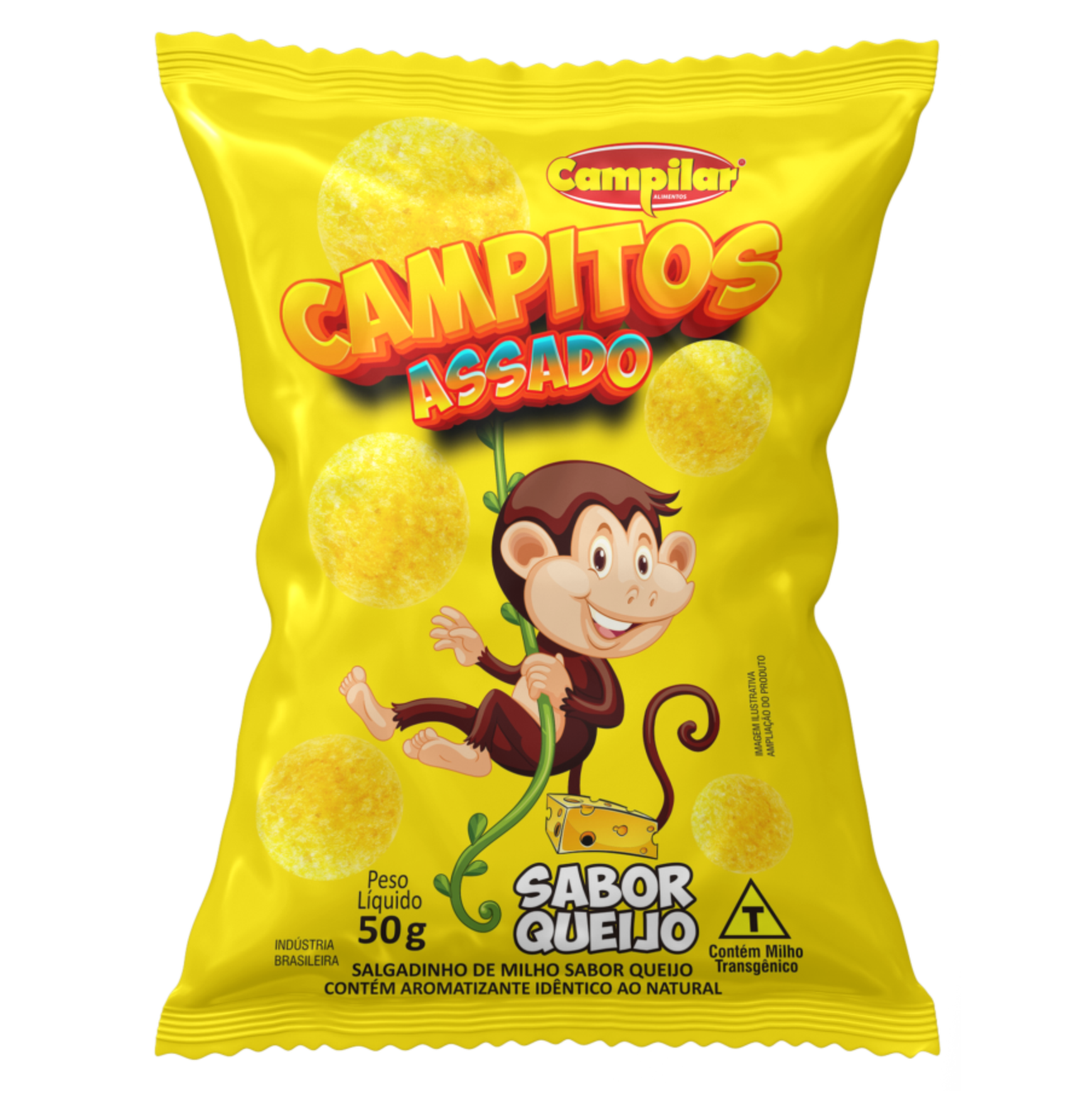 SALGADINHO CAMPITOS QUEIJO 40G
