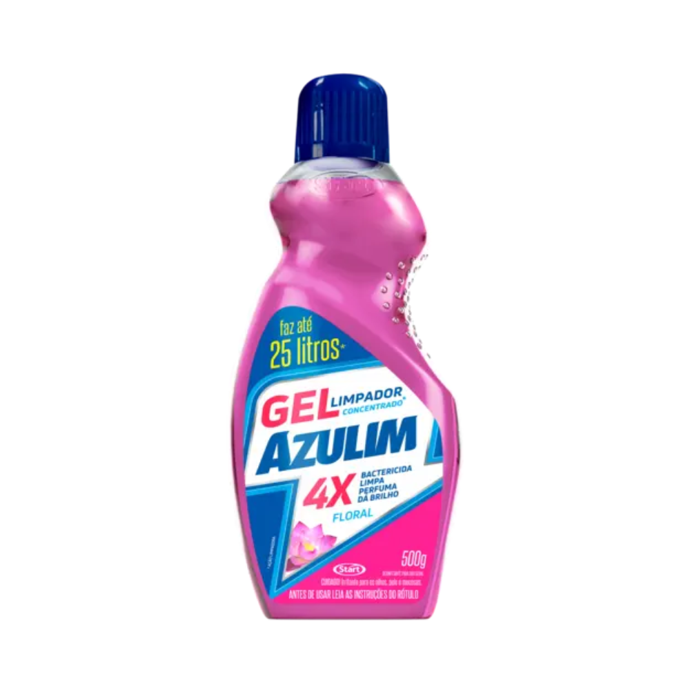 LIMPADOR GEL AZULIM 500G FLORAL