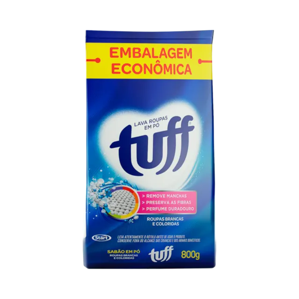 TUFF SABAO EM PO SACHET 800G