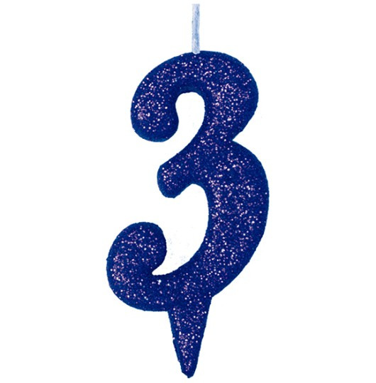 VELA ANIVERSARIO A&F STILLO PREMIUM N3 AZUL