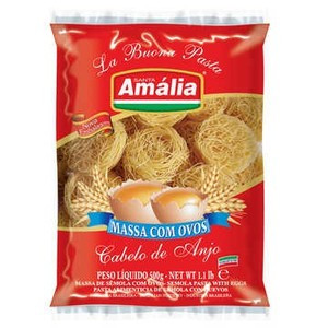 MACARRAO SAN. AMALIA C/ OVOS CABELO DE ANJO 500G