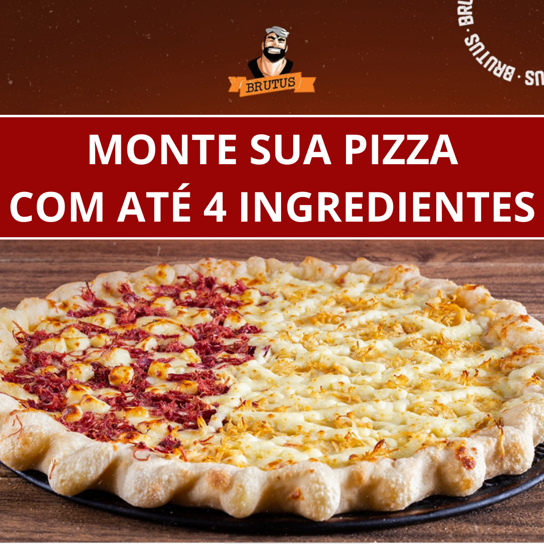 MONTE SUA PIZZA - 35CM  (ATÉ 4 INGREDIENTES MISTURADOS)