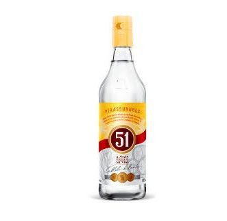CACHAÇA 51 PIRASSUNUNGA 965ML