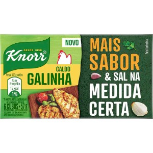 CALDO KNOR GALINHA 6 UNID 57G