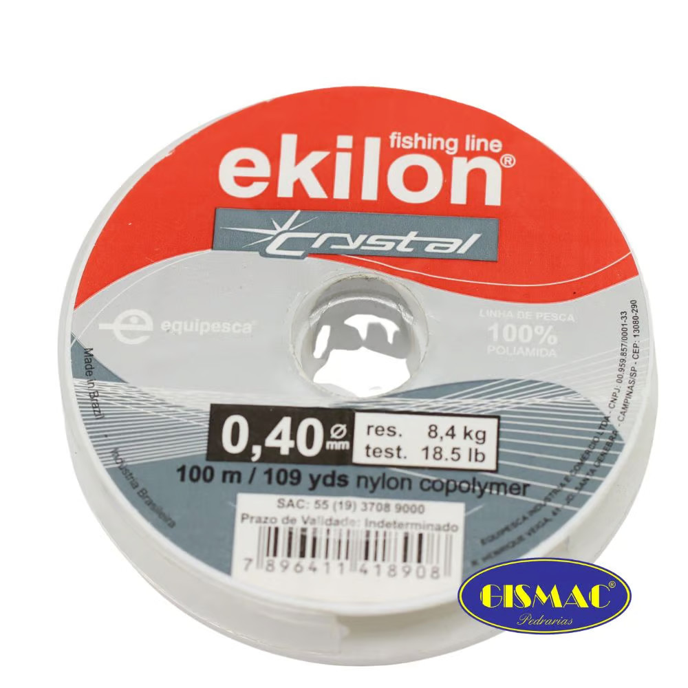 LINHA DE PESCA FIO DE NYLON 0,40MM 100 METROS