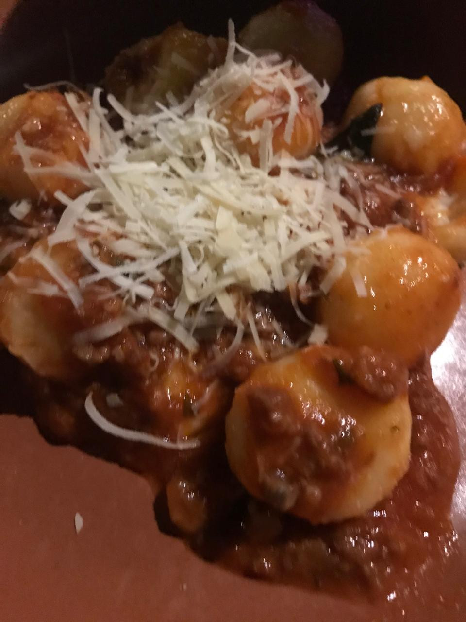 Nhoque à Bolognesa Individual