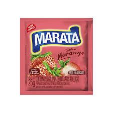 REFRESCO EM PO MARATA MORANGO 25G