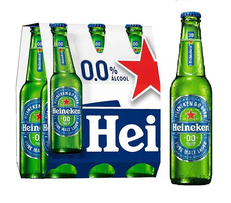 CERVEJA HEINEKEN ZERO LONG NECK 330ML-UN
