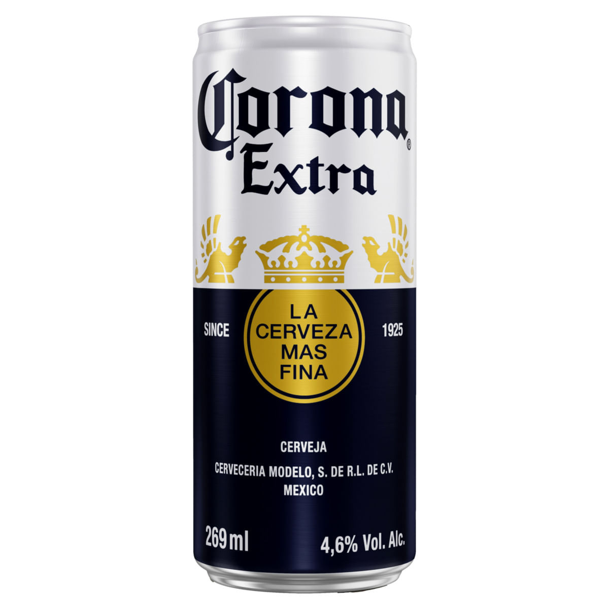 CERVEJA CORONA EXTRA LATA 269ML