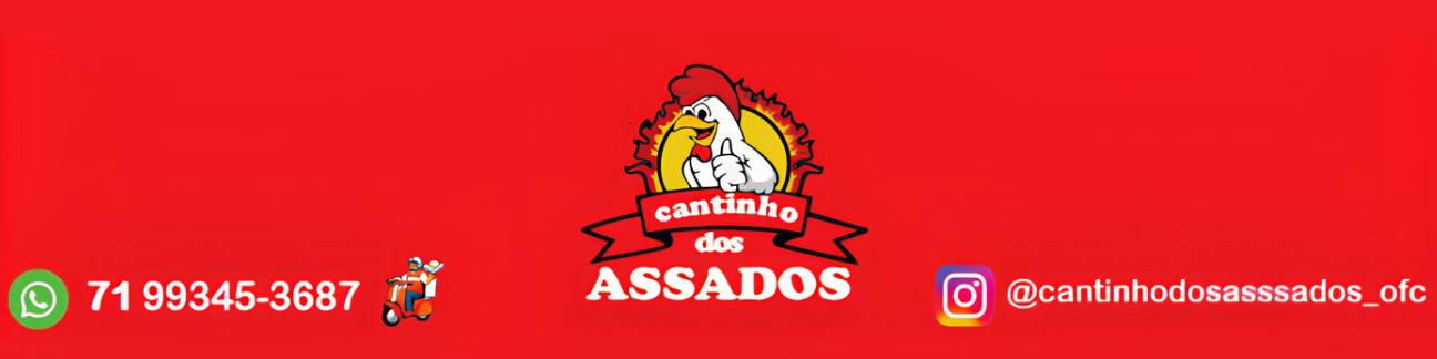 Cantinho dos Assados - Entregas dias de semana iniciam às 11:00, e aos finais de semana às 10:00