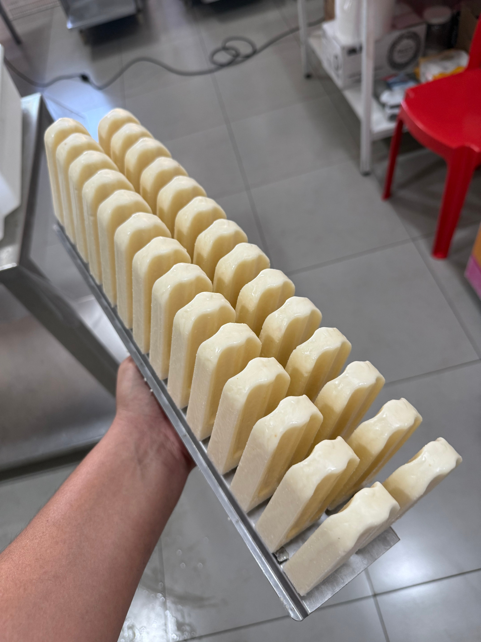 Picolé sabor queijo