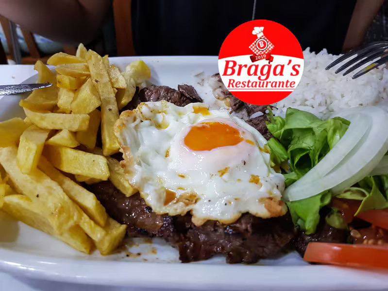 Prato - Bife á Cavalo Grande