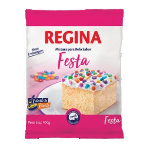 MASSA DE BOLO SABOR FESTA REGINA 400G