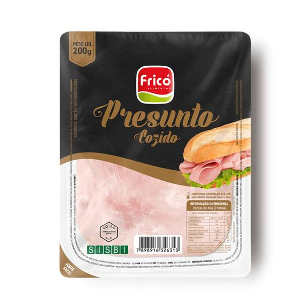 Presuntado Fatiado Frico 200g
