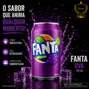 FANTA UVA LATA 350ML