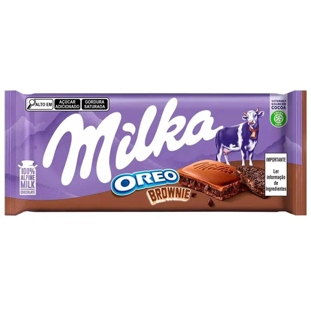 BARRAO MILKA 100G OREO BROWNIE