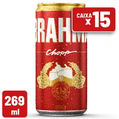 Cerveja Brahma Chopp Lata 269ml