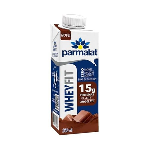 Bebida Láctea Wheyfit Sabor Chocolate Parmalat 250ml