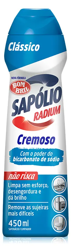 Sapólio Radium Clássico Cremoso 450ml