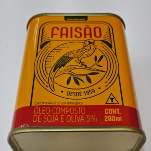 ÓLEO COMPOSTO DE SOJA E OLIVA 5% 200ML