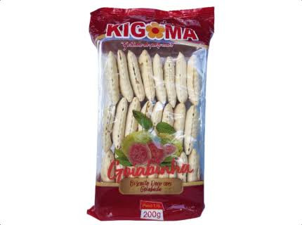 Bicoito Goiabinha Folhado Kigoma 200g
