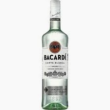 BACARDI CARTA BRANCA 980ML
