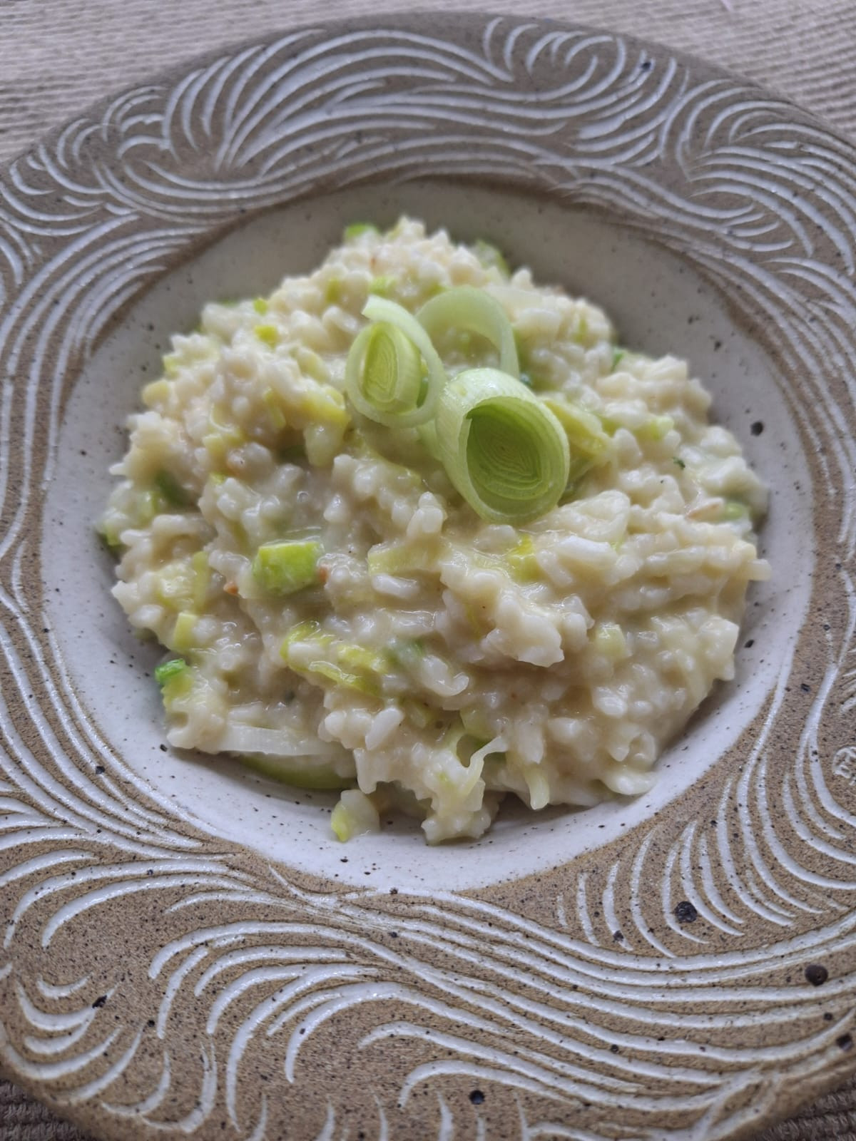 RISOTO VEGETARIANO ALHO PORÓ