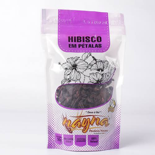 CHA NAYNA IN NATURA HIBISCO EM PETALAS 50G