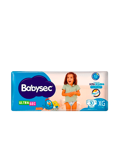 Fralda Babysec Mega - Tamanho XG