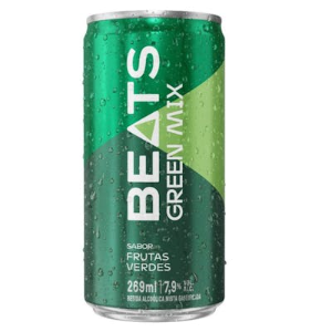 SKOL BEATS GREEN MIX LT 269ML