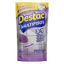 Limpador Destac multipisos refil 500ml