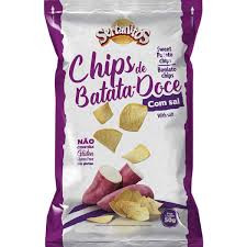 Chips Sertanitos Batata Doce Frita Natural 50g