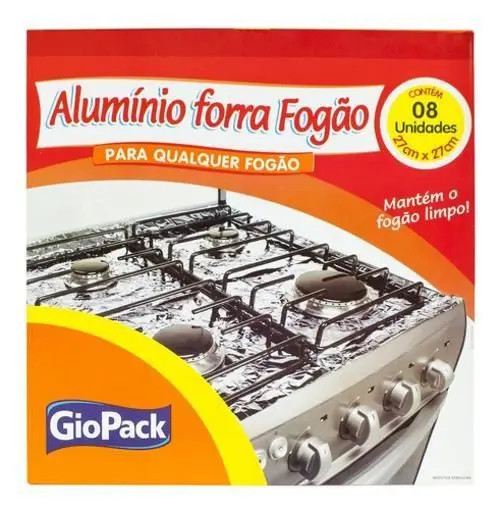 PROTETOR P/ FOGAO ALUMINIO GIOPACK 27X27CM