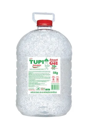 Álcool Gel 70° 5L - TUPI