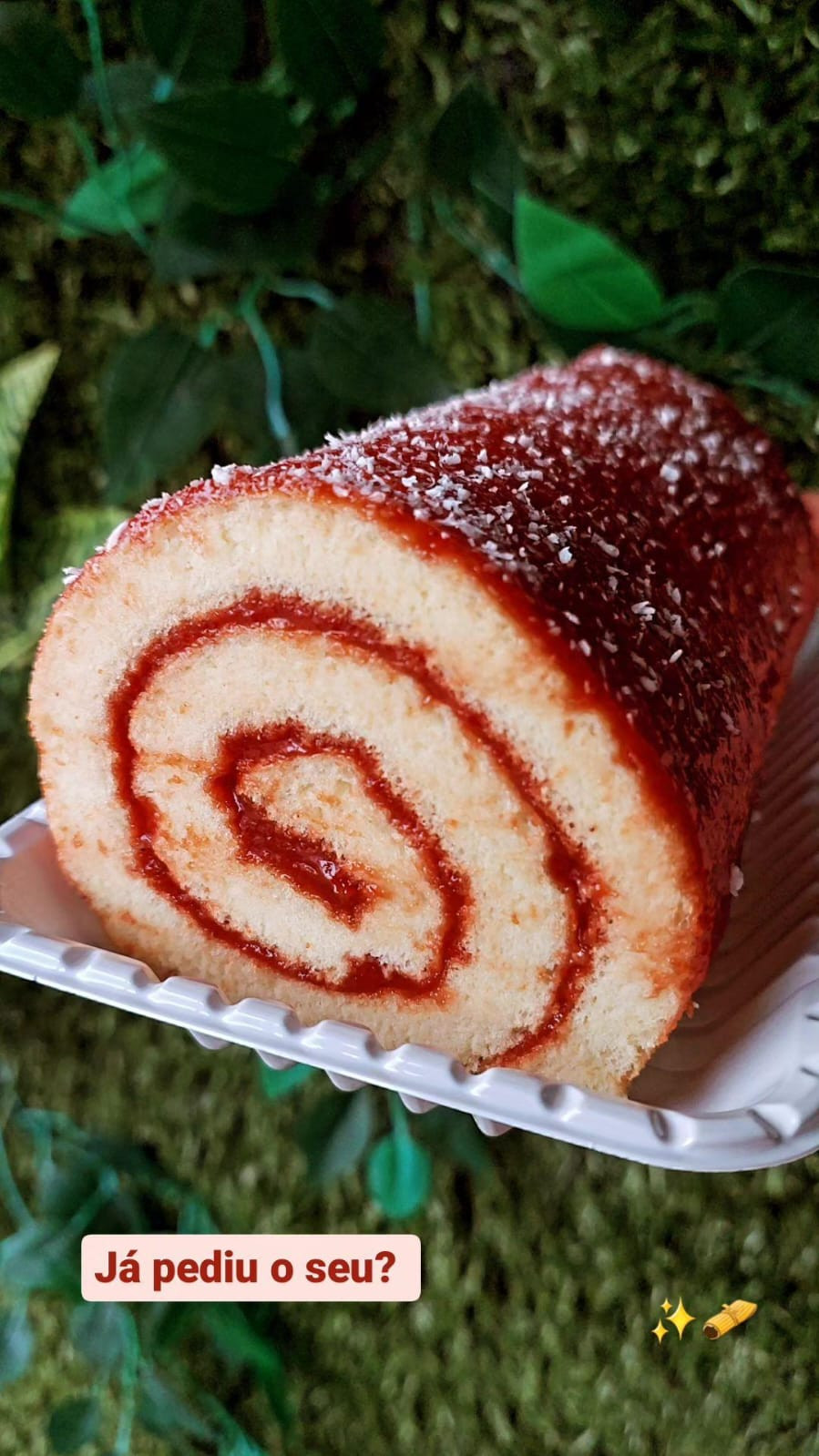 Rocambole de Goiabada