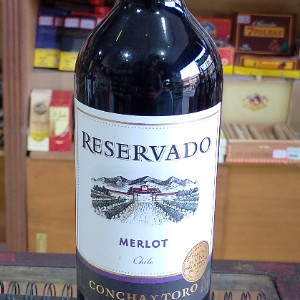 VINHO RESERVADO MERLOT 750ML