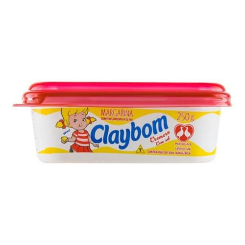 Margarina Claybom Cremosa com Sal 250g