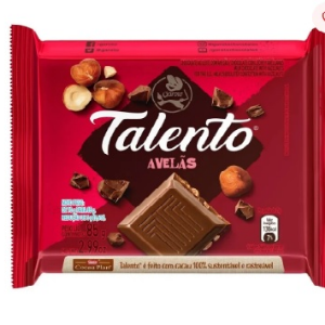 CHOCOLATE TALENTO AVELAS 85G