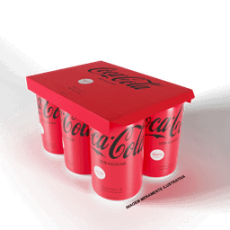 Combo 6 Coca-Cola Sem Açúcar 350ml