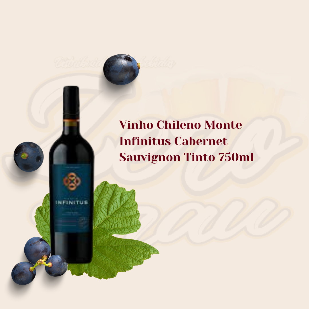 VINHO MON. INFINITUS CABERNE SAUVIGNON TINTO 750ML