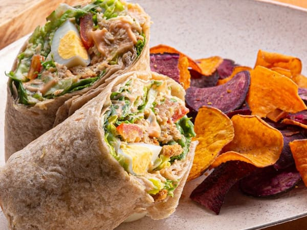 Wrap de Frango Picante