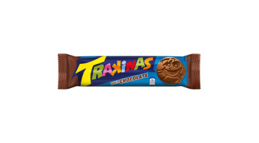 Biscoito recheado Trakinas chocolate 126g