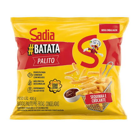 Batata palito sadia 400g 
