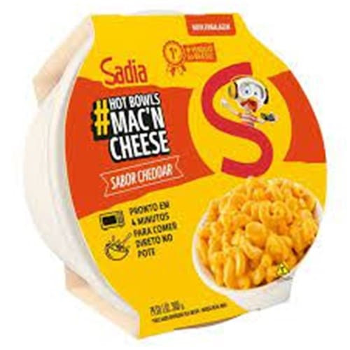 Mac'n Cheese Hot Bowls Tradicional Congelado Sadia 300g