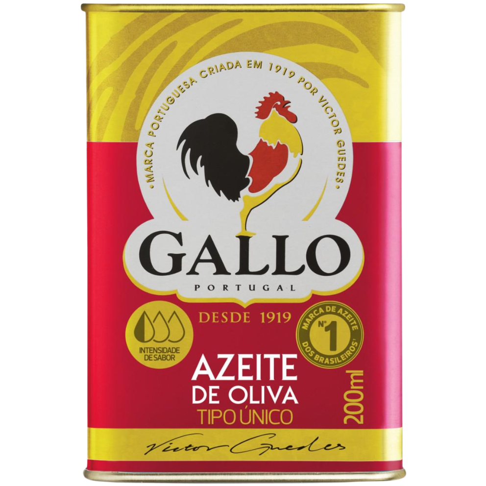 AZEITE DE OLIVA GALLO TIPO UNICO LT200ML