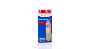 CURATIVO BAND-AID LV100PG80 TRANSPARENTE