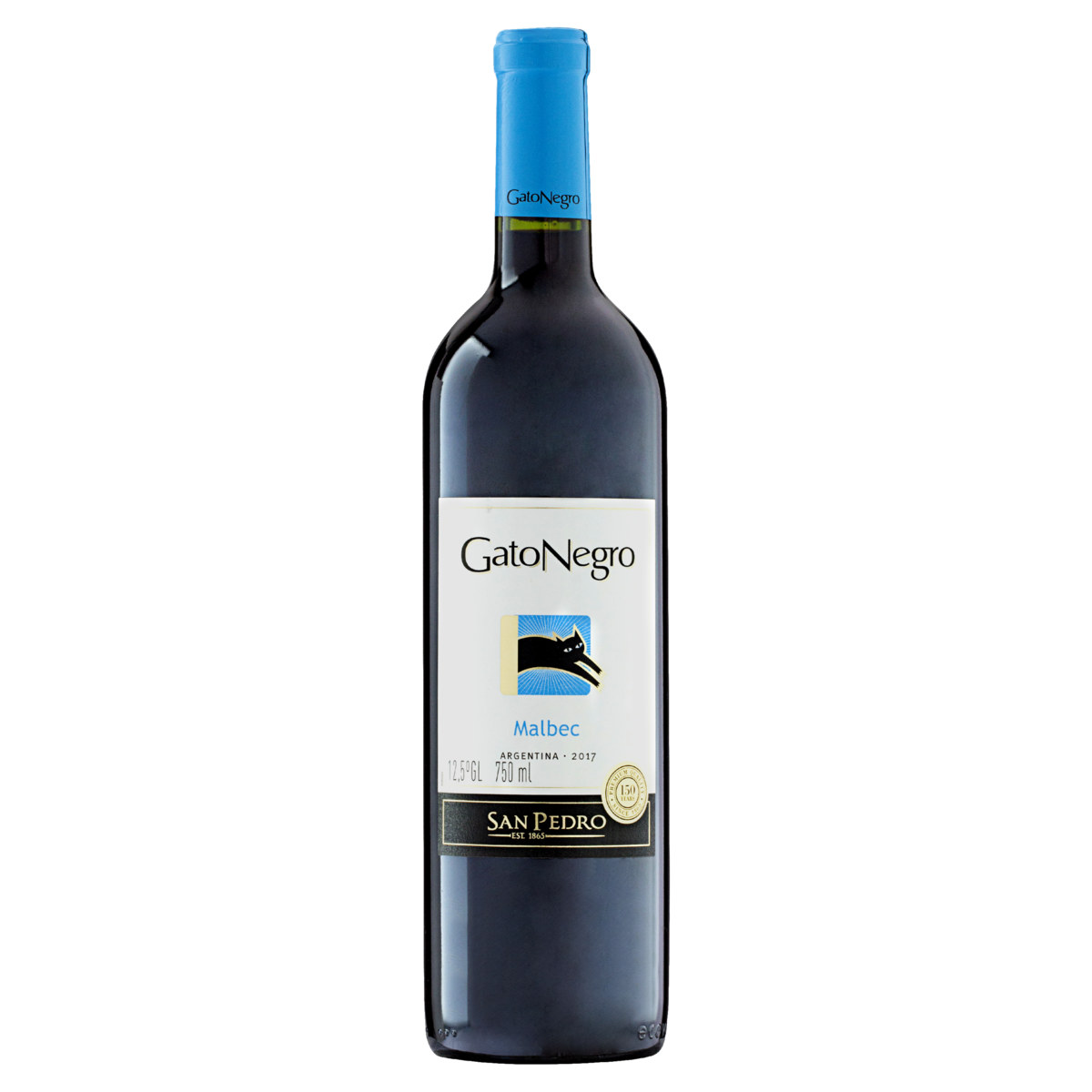 VINHO TINTO SECO GATO NEGRO MALBEC 750ML