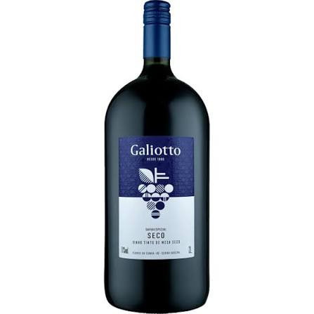 Vinho Tinto Nac Galiotto Mesa Seco 2l