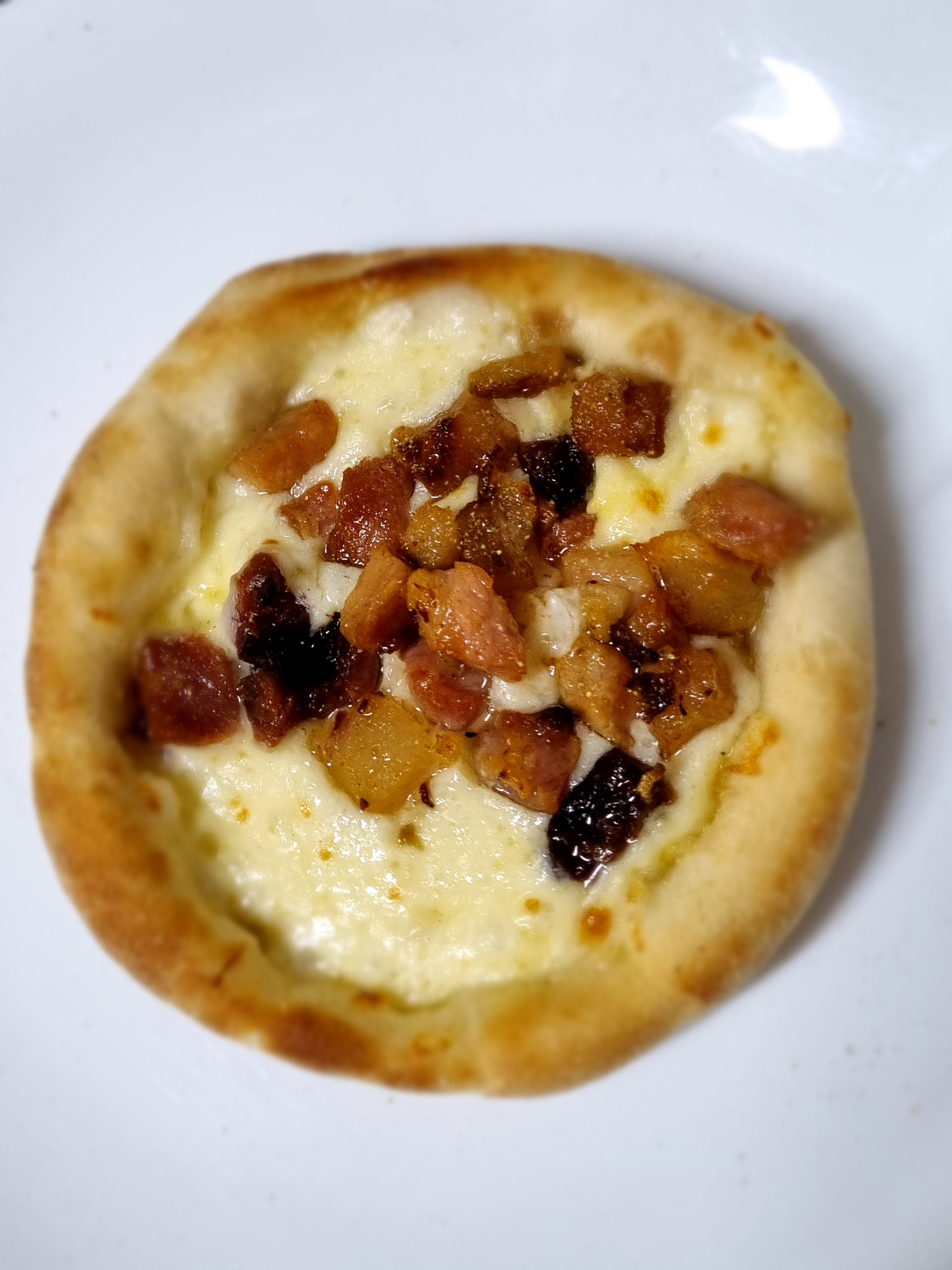 ESFIHA BACON C/ MUSSARELA 